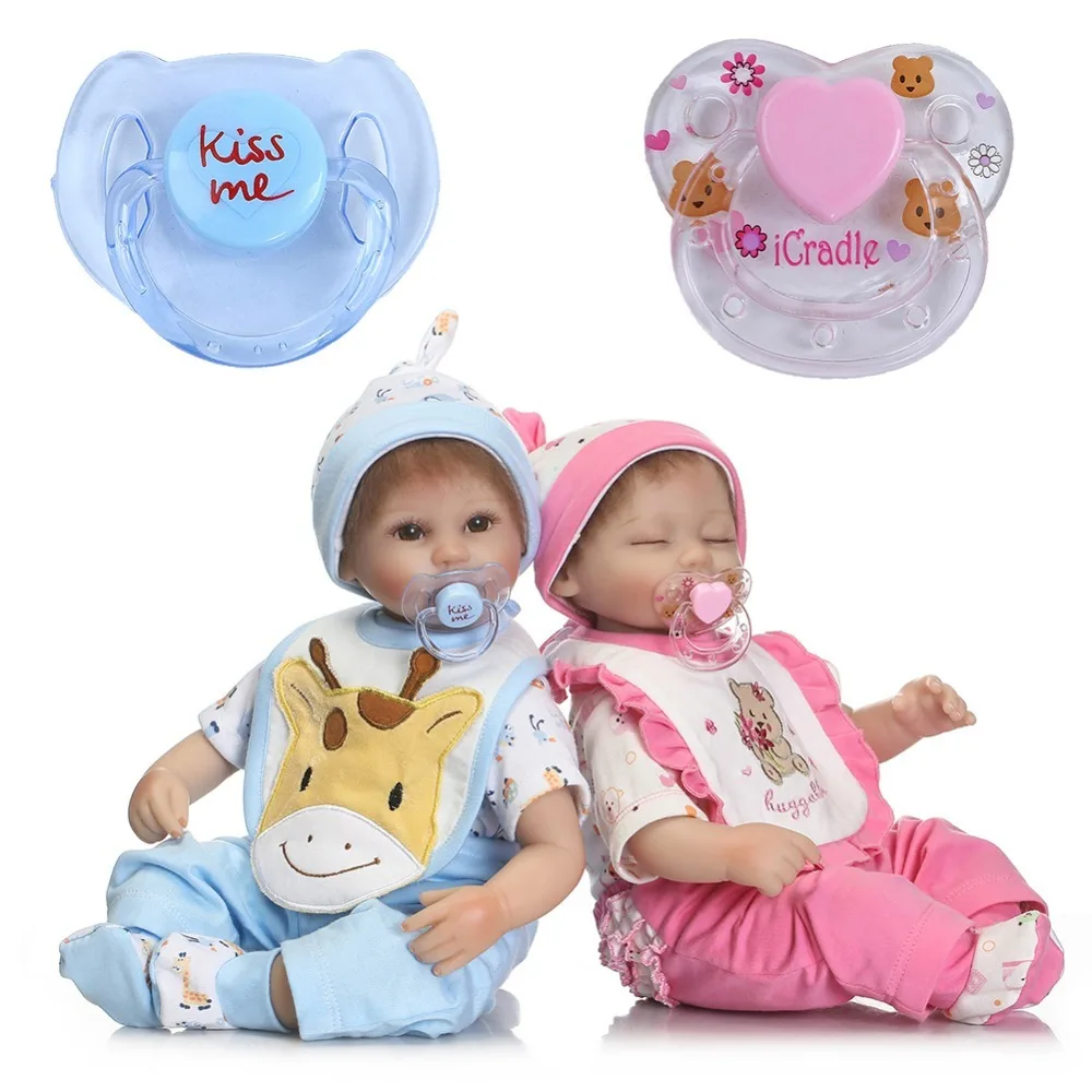 

4 Color Brand New Pacifier Accessories Reborn Doll Supplies Dummy Cartoon Pacifier Magnet For Reborn Baby