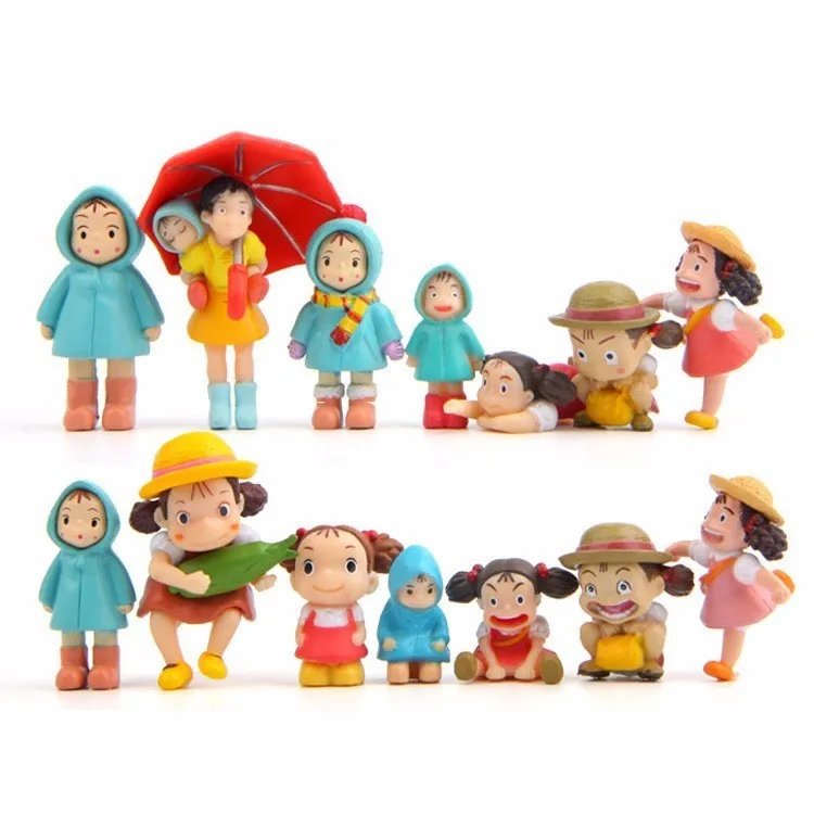 

14 Styles Kawaii My Neighbor Totoro Action Figure Hayao Miyazaki Film Miniature Figurines Toy Japanese Anime Figures Toy For Kid