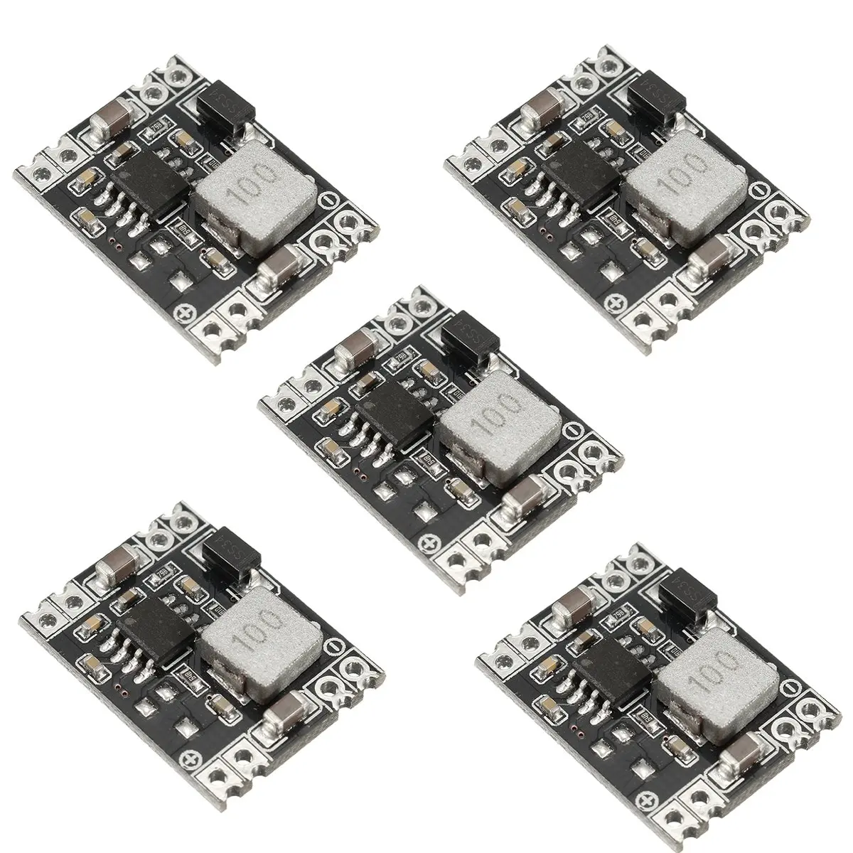 

5pcs DC-DC 5V 3A Power Supply Module Kit Buck Step Down Regulator Module 24V 12V 9V To 5V Fixed Output Integrated Circuits Set