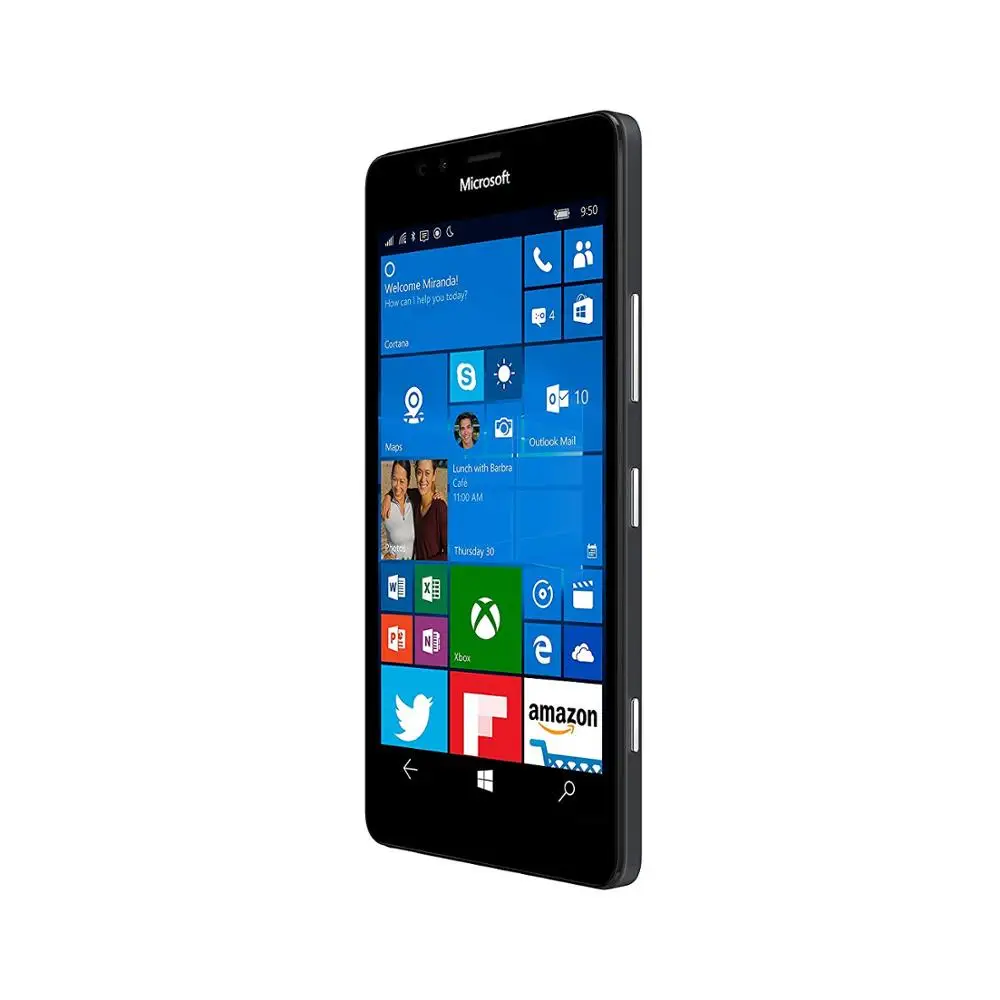 Мобильный телефон Nokia microsoft lumia 950 с двумя sim-картами, Rm-1118, 4G LTE, 5,2 дюймов, Hexa Core, 3 Гб ram, 32 ГБ rom, 3000 мАч, 20 МП