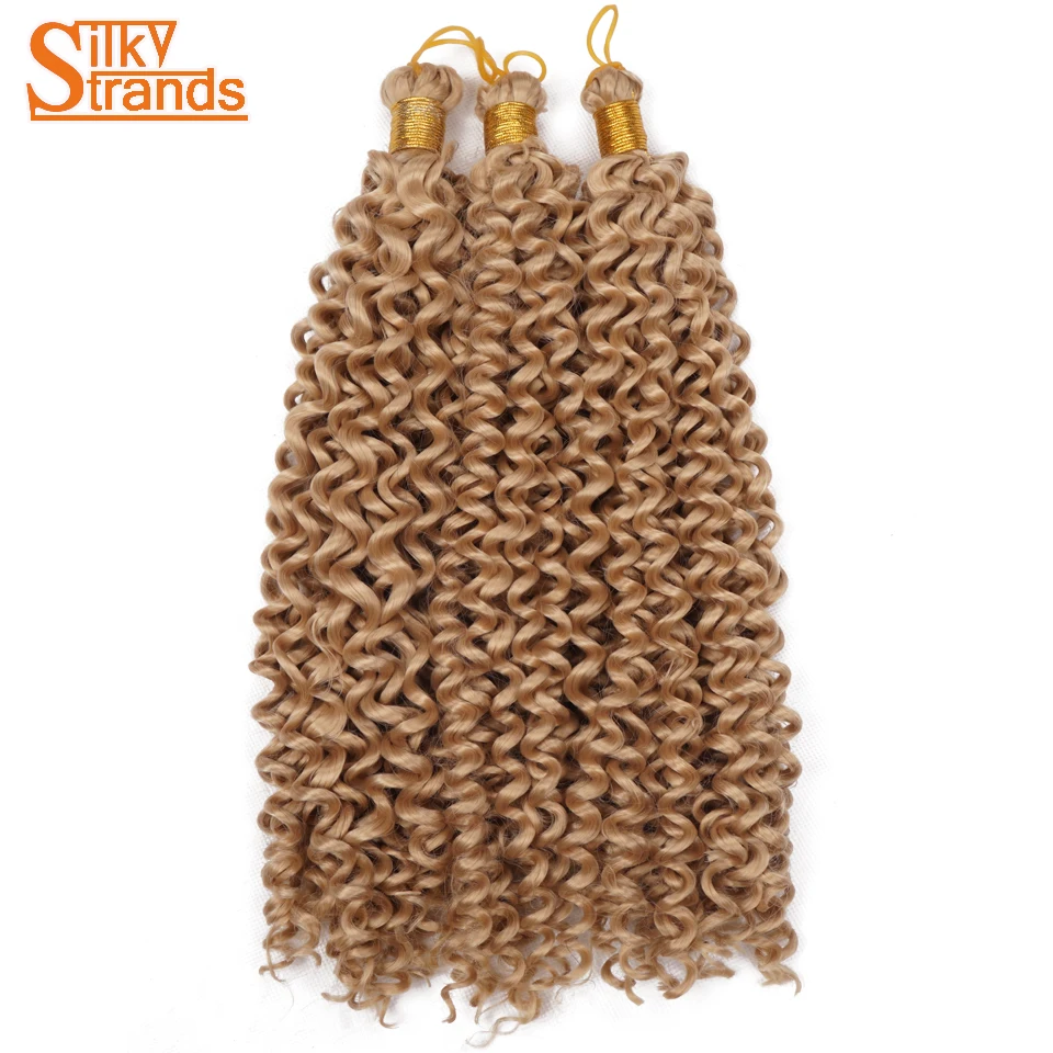 Silky Strands Curly Crochet Hair Extensions Bohemian Afro ...