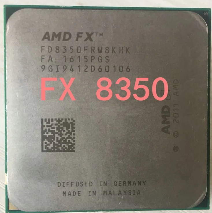 Процессор AMD FX-8350 fx 8350 125 Вт AM3+ восемь ядер 4,0 ГГц настольный процессор FX 8350 может работать