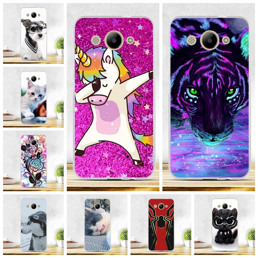 حافظة لهاتف huawei Y3 2017 غطاء لينة سيليكون الغلاف الخلفي لهواوي Y3 2017 MT6737M CRO-L02 CRO-L22 5.0 بوصة واقية الهاتف أكياس حافظة لهاتف huawei Y3 2017 غطاء لينة سيليكون الغلاف الخلفي لهواوي Y3 2017 MT6737M CRO-L02 CRO-L22 5.0 بوصة واقية الهاتف أكياس