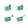 Micro Limit Switches 16A 250V 125V NO+NC+COM 6.3mm 3 Pins SPDT Micro Switch 28mm 52mm Arc Roller Lever Touch Switch Microswitch ► Photo 3/3