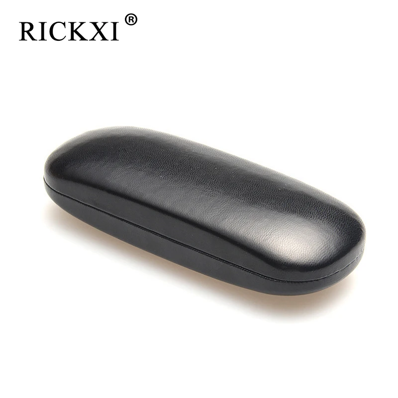 Hot Leather Glasses Case For men Waterproof Hard Frame Eyeglass Case Women  Reading Glasses Box Black Spectacle Cases|Eyewear Accessories| - AliExpress