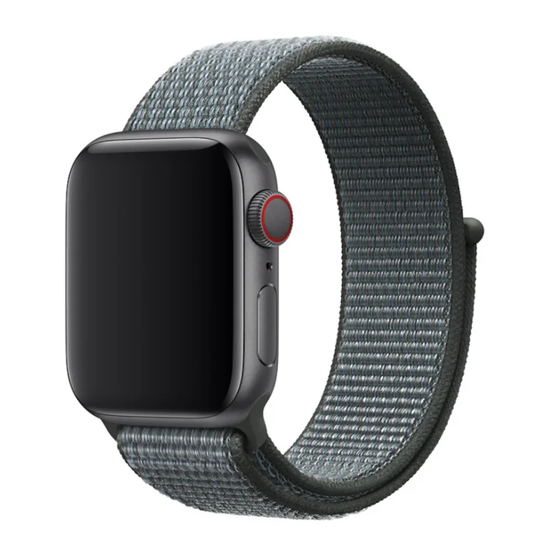 

For Apple Watch Band 38MM 42MM Nylon Soft Breathable Nylon For iWatch Replacement Band Sport Loop Series 40mm 44mm