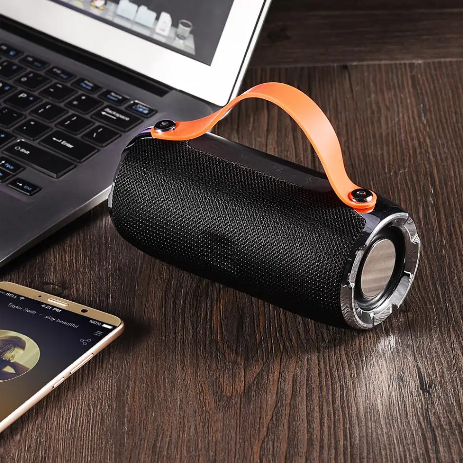 Portable Hand held Wireless Stereo Bluetooth Hand free Speaker Outdoor