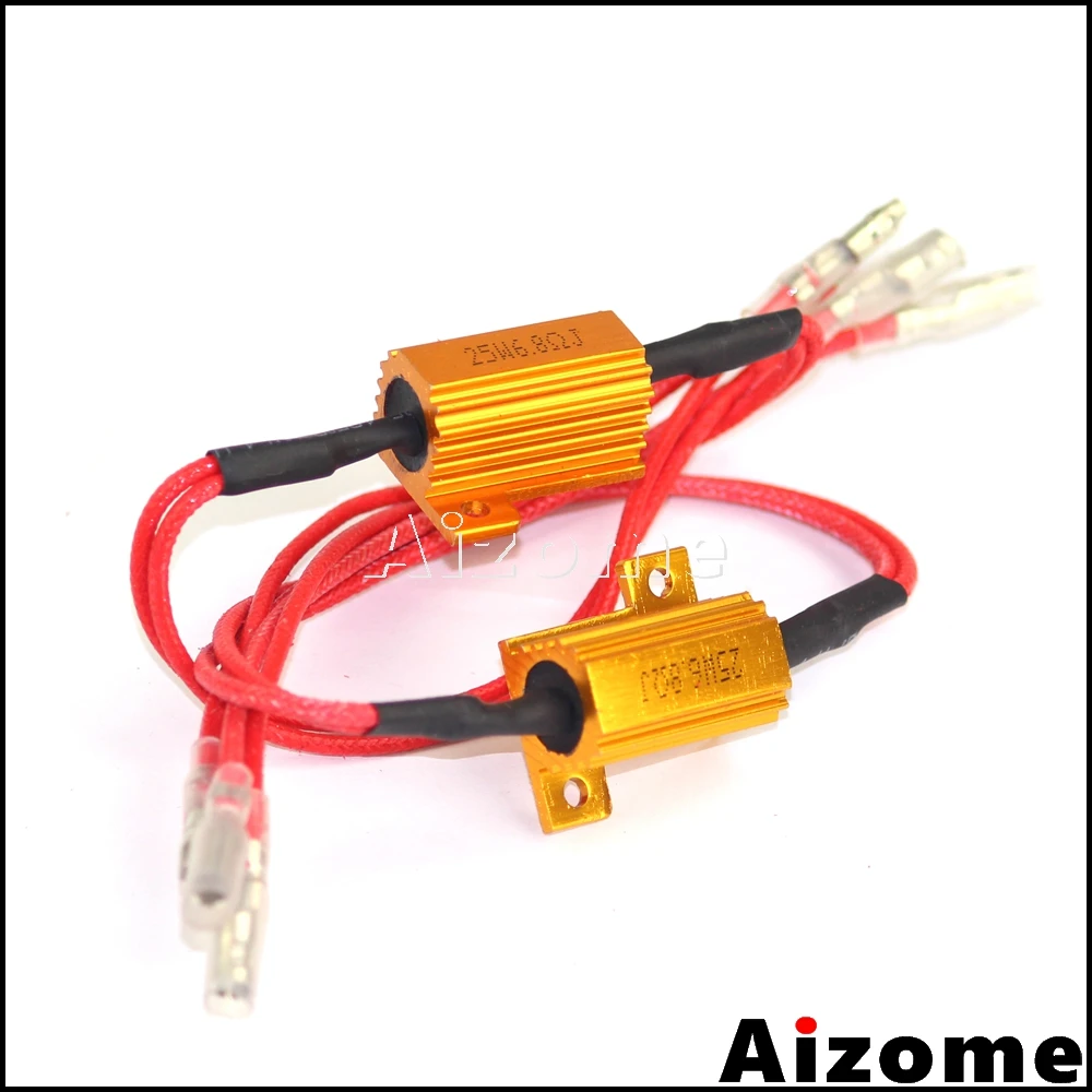 Buy Motorcycle LED Turn Signals Light Load Resistors