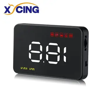 

A100 HUD Head Up Display Car Windshield Projector Speedometer Car OBD2 HUD Display Car Speed EUOBD Auto Voltage Alarm A1000