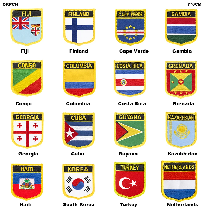 

Applique Iron On Sew On Patch National Applqiue Iron On Sew On Emblem Army Military Badge
