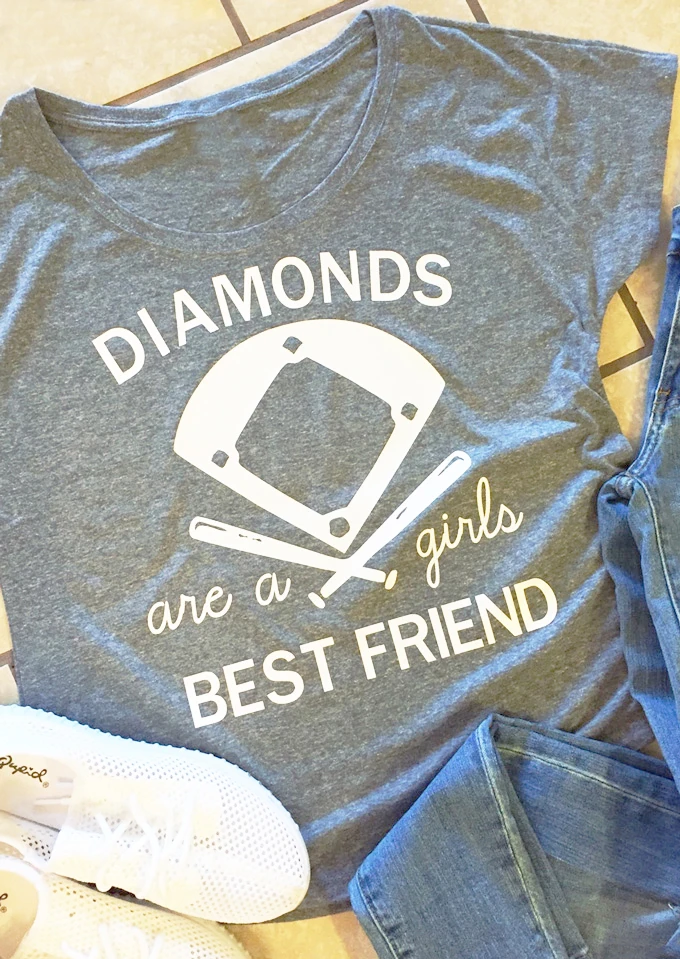 Diamonds Are A Girls Best Friend T-Shirt