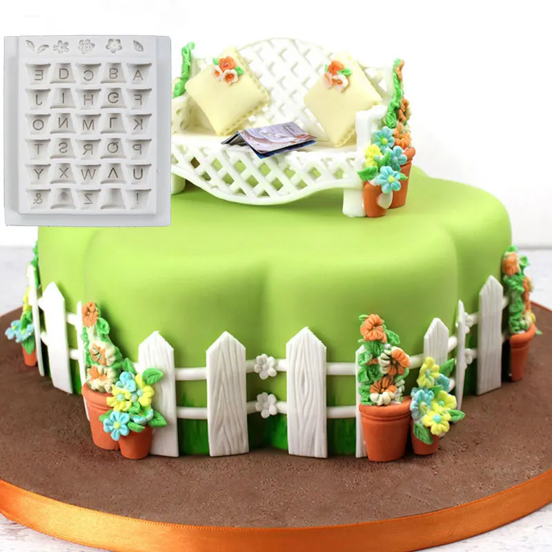 

Creative Small Flower Pots Silicone Fondant Mold Cake Decorating Tool Chocolate Gumpaste Molds, Sugarcraft, Kitchen Accessories