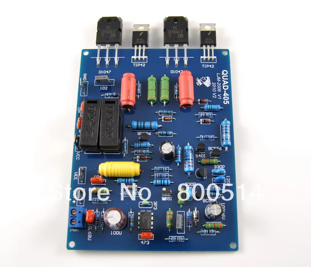 US $34.00 Assembled QUAD405 Audio Power Amplifier Board 120W120W Include 2 Channels