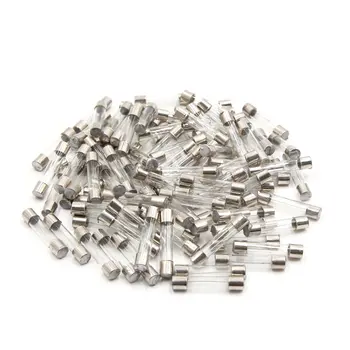 

uxcell 100pcs 10A Unversal Clear Quick Blow Glass Tube Fuse for Motorcycle Scooter