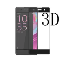 3D изогнутая защитная пленка из закаленного стекла с полным покрытием для sony Xperia XA Ultra Dual F3111 F3112 F3113 F3115 F3211 F3212