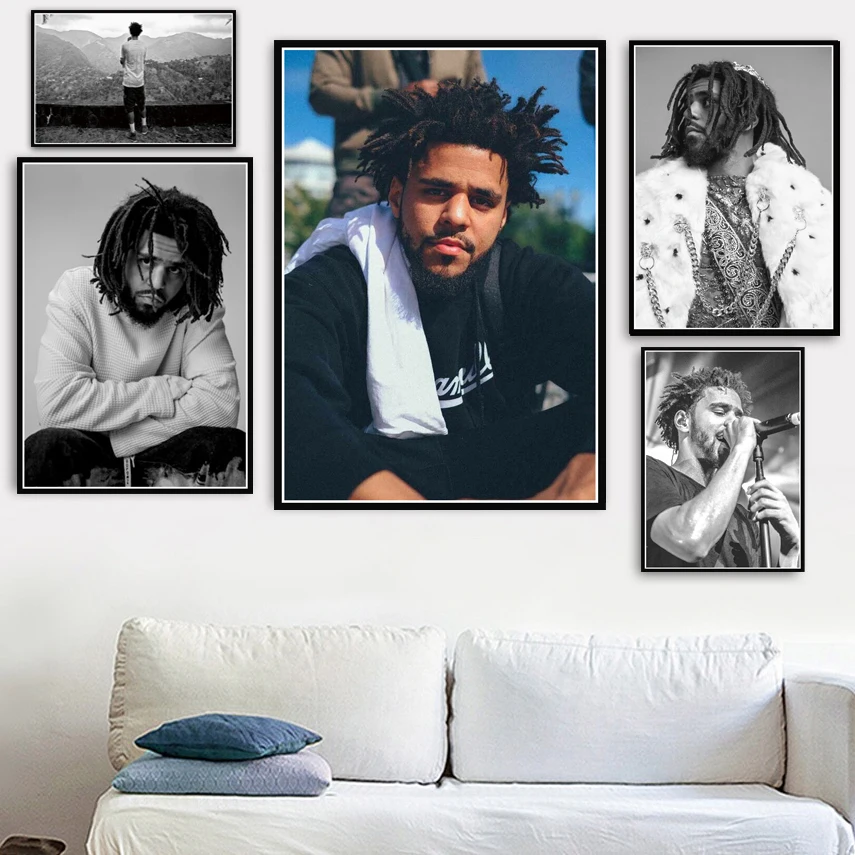 Популярный плакат J cole рэпер хип-хоп поп-музыка альбом звезда K.O.D принты искусство