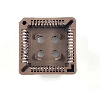 

5pcs/lot PLCC44 open top burn in test socket BIOS adapter ZIF test scoket