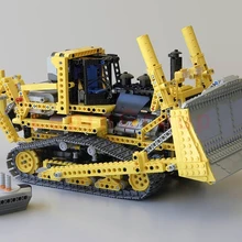 LP 20008 technic series 1384pcs the bulldozer Model Building blocks Bricks kits boy brithday gifts LPings Toys Clone 8275
