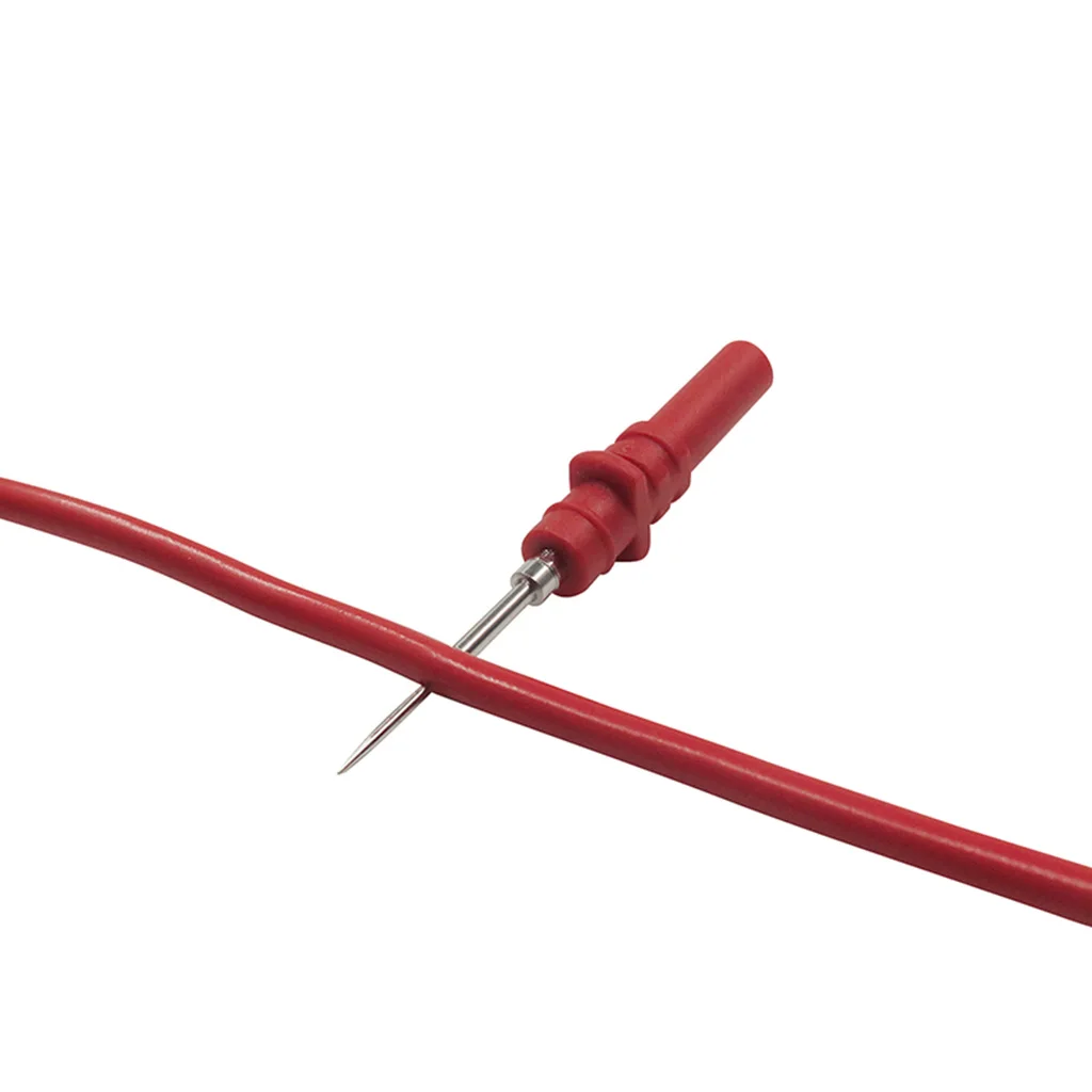 Automotive Test Lead Kit Test Probes Flexible Silicon Back Probe Pins Probes & Replacement Needles Small Diameter Extra Pin