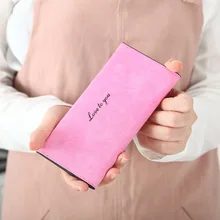 052218 Новые популярные женские Зажимы для денег женский клатч кошелек