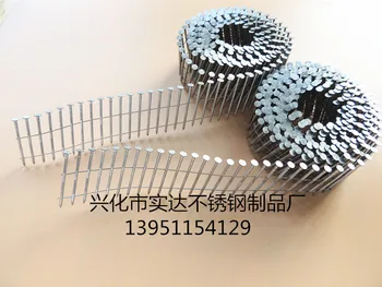 

Stainless Ring Coil Nails /1.3"*2mm