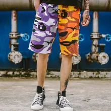 Новые оригинальные Брендовые повседневные камуфляжные шорты высокого качества с пятью точками для мальчиков одного поколения