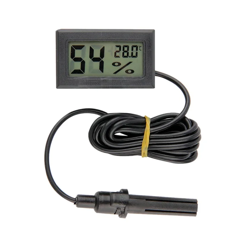 

New Digital thermometer electronic car thermometer instruments humidity hygrometer temperature meter sensor pyrometer thermostat