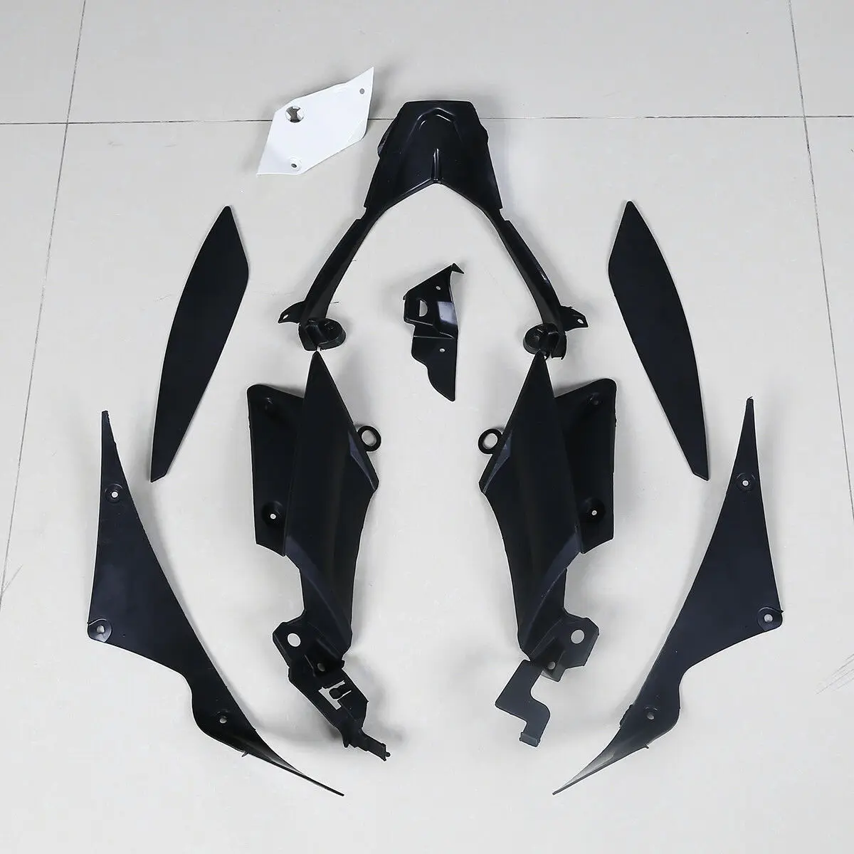 МОТОЦИКЛ ABS белый Неокрашенный обтекатель боди комплект подходит для Yamaha YZF R6 2005