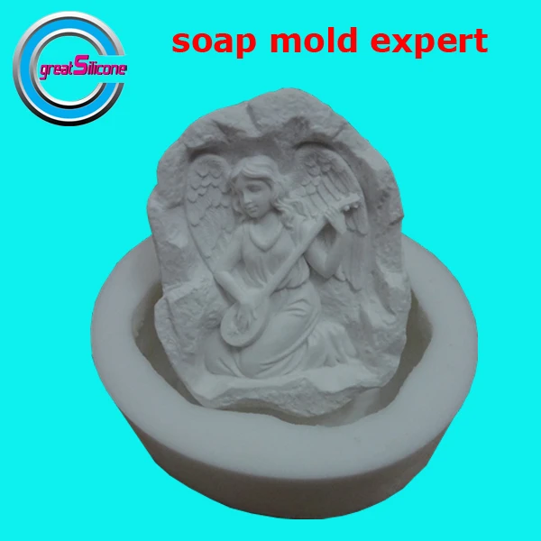 

Great-Mold New Angel Silicone Molds Silicone Soap Mold Silicone Moulds For Handmade Soap