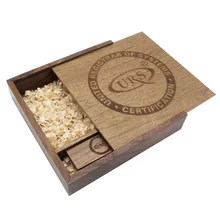 BiNFUL деревянный логотип свадебная фотография коробка USB флэш-накопитель 8 Гб 16 Гб Флешка дерево креативный флеш-накопитель подарок заказной u диск