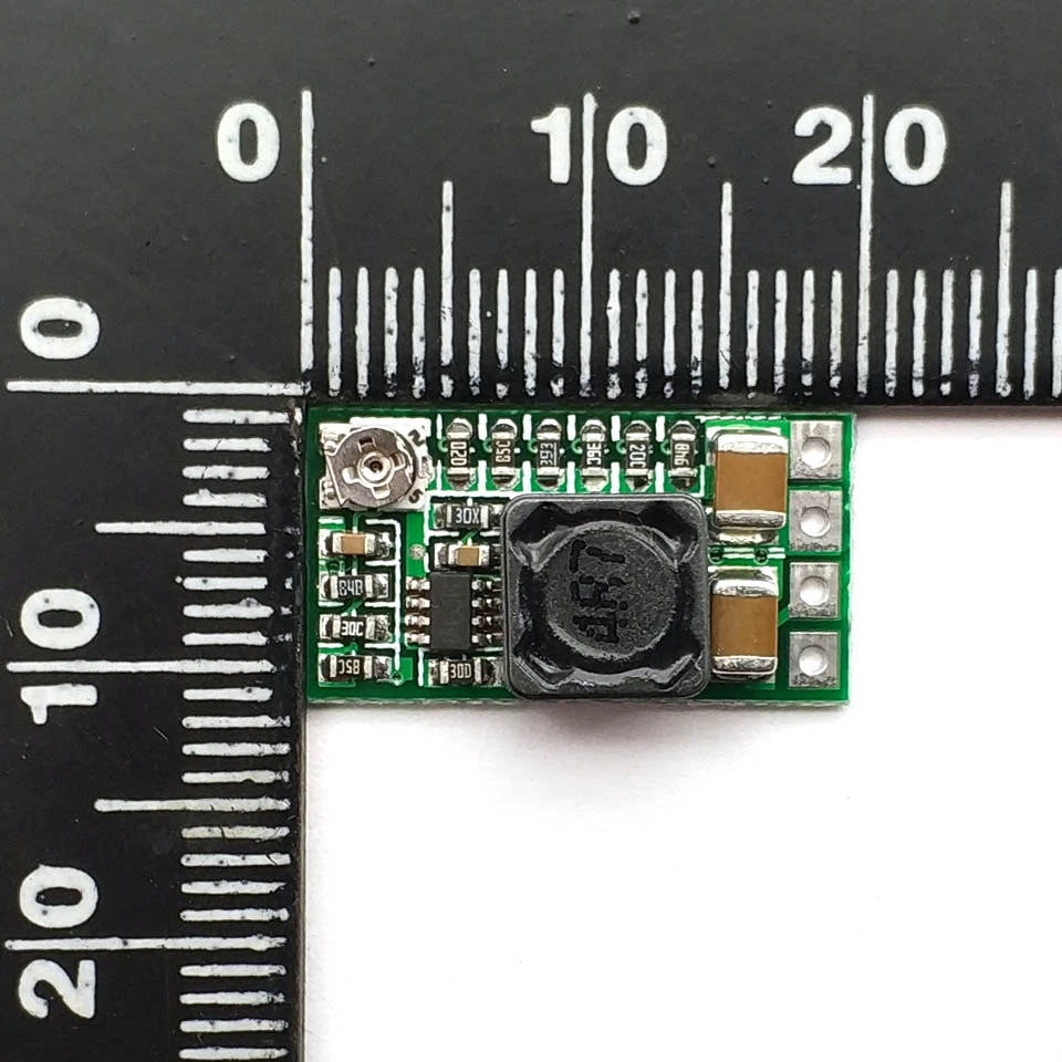 Мини DC-DC 12-24 В до 5 В пост 3A Шаг вниз Питание модуль Напряжение понижающий преобразователь Регулируемый 97.5% 1,8 V 2,5 V 3,3 V 5V 9V 12