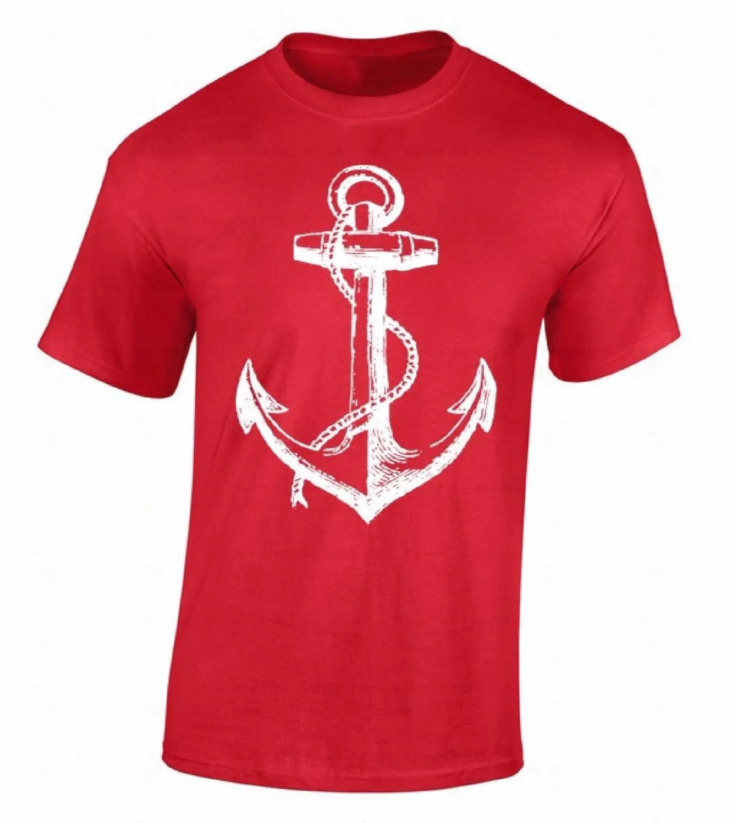 Pirate T-Shirt Navy Anchor Sailor Ship Sea Ocean Jolly Roger Skull Flag B165 