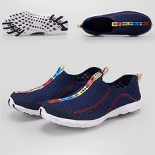 Прогулочная водонепроницаемая обувь; Мужская обувь для плавания; женская дышащая Спортивная обувь из сетчатого материала; женские кроссовки; мужские прогулочные треккинговые Тапочки