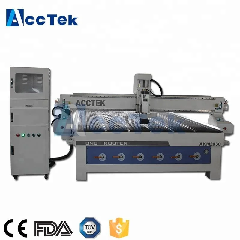 

3D Wood CNC Router 2030 3 Axis / 3KW 3.5kw Spindle Support /Type3 Software CNC Woodworking Carving Machine