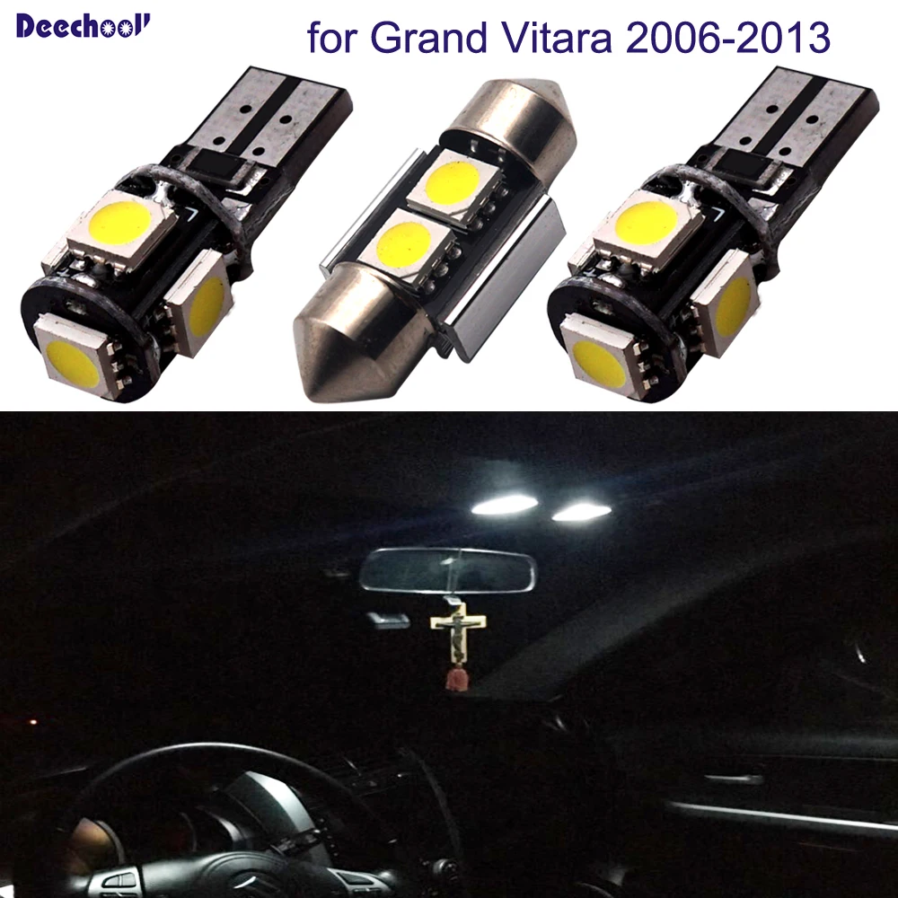 deechooll 14xCar Lamp LED Light Bulbs Interior Lighting for Suzuki