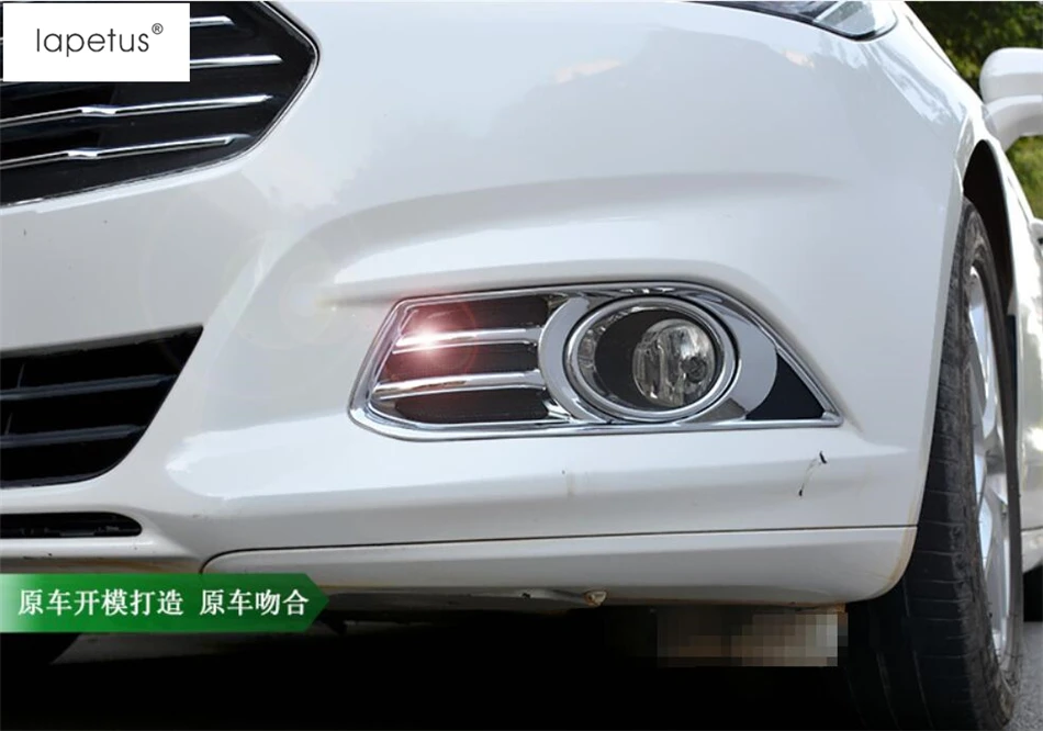 For 2013-2015 Buick Encore Front Bumper Insert Fog Light Ring Bezel Trim 4Pcs