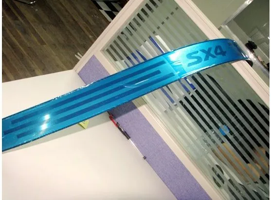 Для Suzuki SX4 2007 2008 2009 2010 2011 2012 2013 2014 2015 задний бампер багажник Накладка Защитная