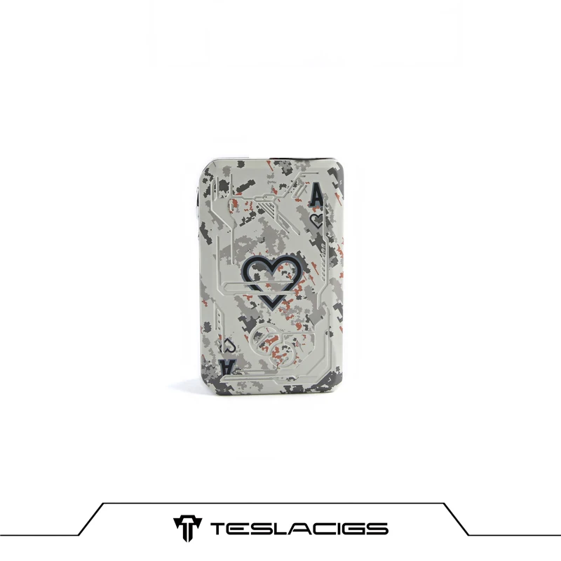 Оригинал Tesla Poker 218 Mod Vape Teslacigs Вт TC Box Fit 18650 батарея и электронная сигарета Tallica