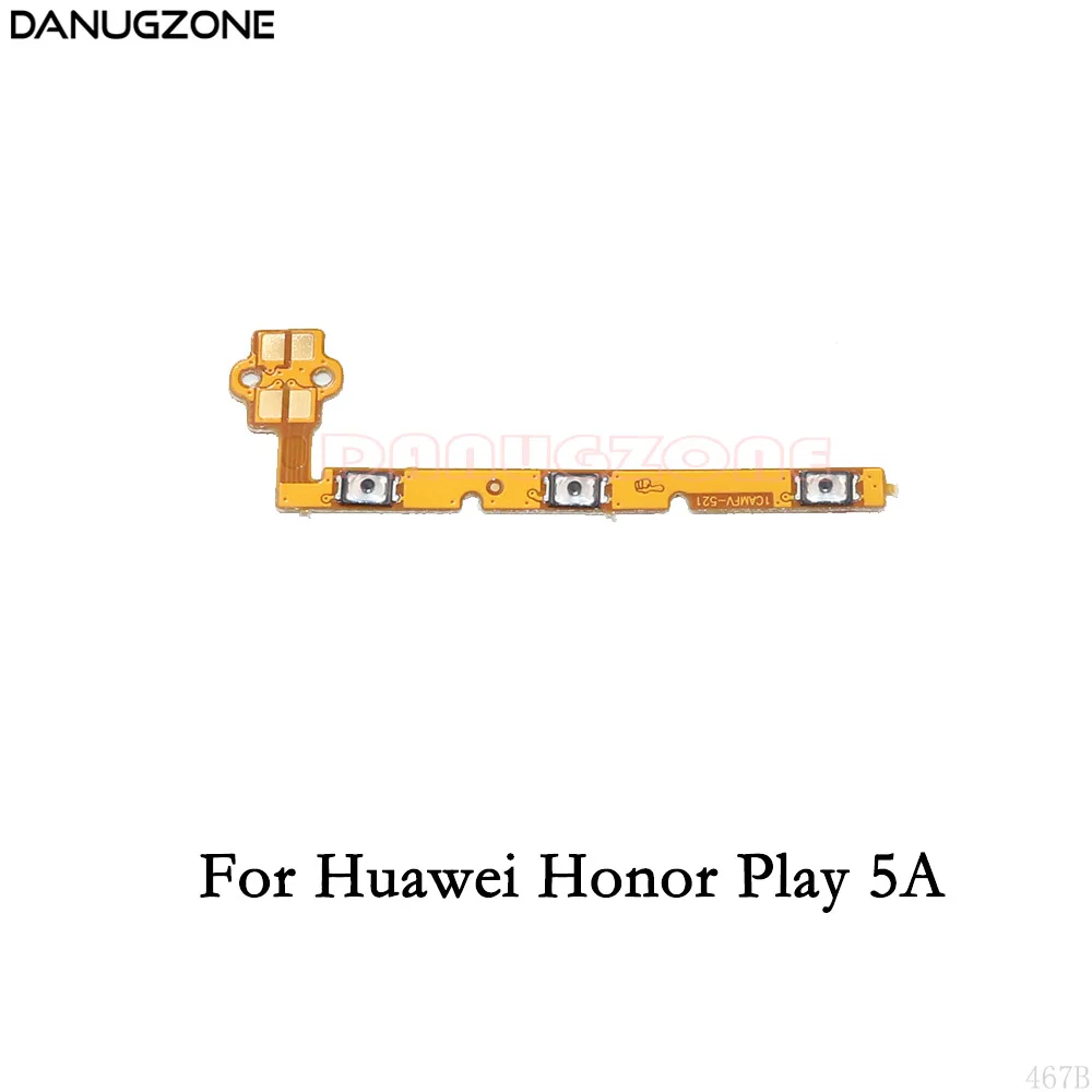 Кнопка включения питания Кнопка громкости кнопка отключения звука вкл/выкл гибкий кабель для huawei Honor Play 5X 5C 5 5A - Цвет: For Honor Play 5A