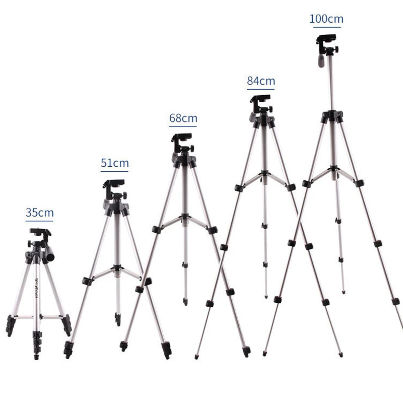 Длинный штатив 36-100 см, универсальный регулируемый штатив, подставка, держатель, зажим для камеры, телефона, держатель, кронштейн для камеры сотового телефона