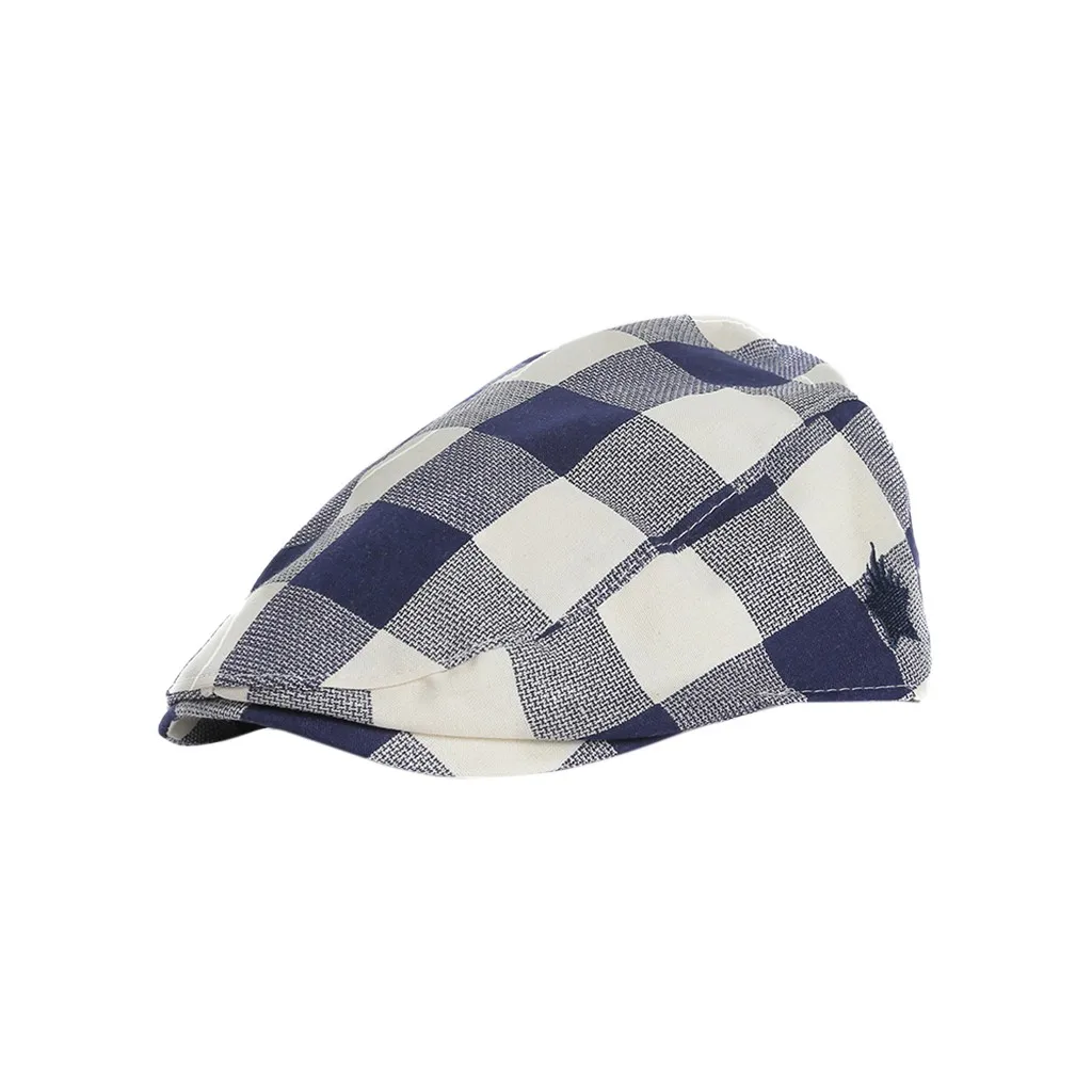 

Classic Children Hat Winter Autumn Baby Beret Hat Kids Boys Plaid Baseball Caps Toddler Winter Hats Accessories