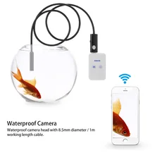 9 мм 10 м беспроводной Wifi эндоскоп бороскоп камера Инспекционная камера водонепроницаемая 2,0 мегапикселей 6 светодиодов для iOS Android Windows