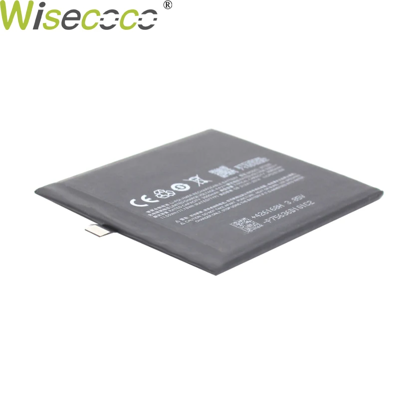 Новый оригинальный аккумулятор WISECOCO 3000 ма/ч BT53S для Mei zu pro 6 BT53 PRO s мобильный