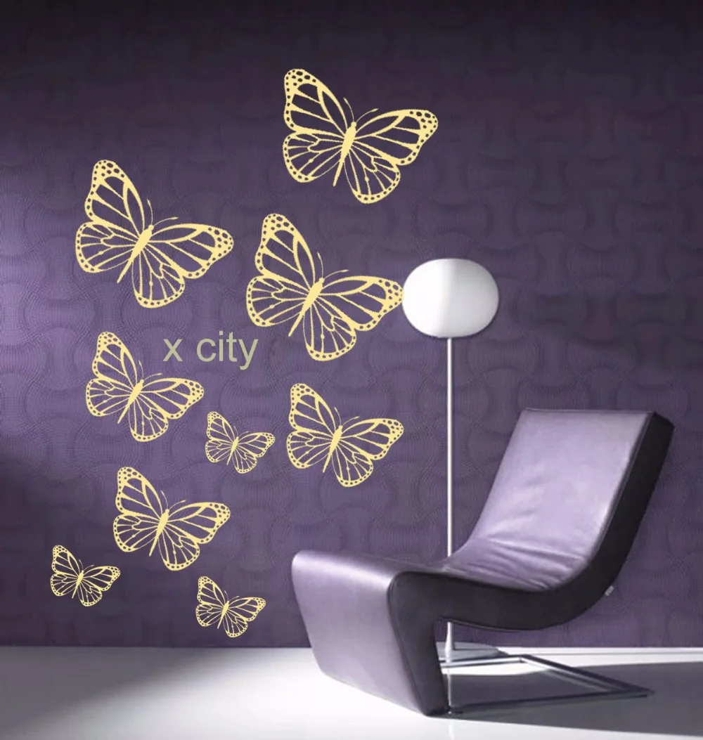 Confronta i prezzi su butterfly wall stencils shopping online ...