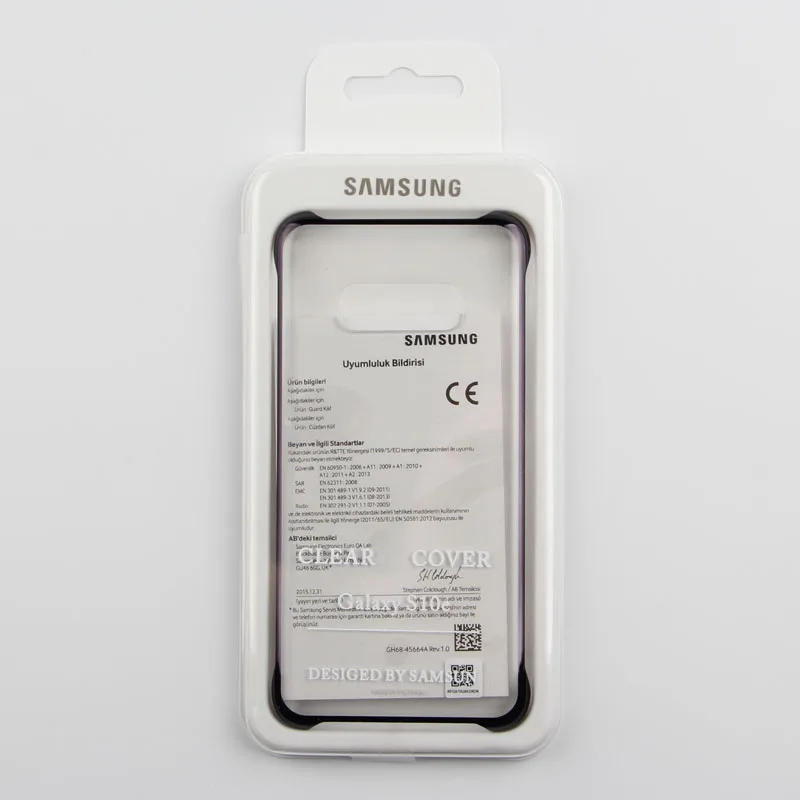 Чехол для телефона samsung, Жесткий Чехол для samsung GALAXY S10E S10X S10 Plus S10Plus SM-G9700 G9730, прозрачный жесткий чехол для телефона - Цвет: Black