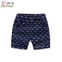 Де персик Модная одежда для детей, Детская мода мальчиков летние хлопковые шорты Детская Повседневное брюки Дети пляжные короткие штаны для Одежда для мальчиков