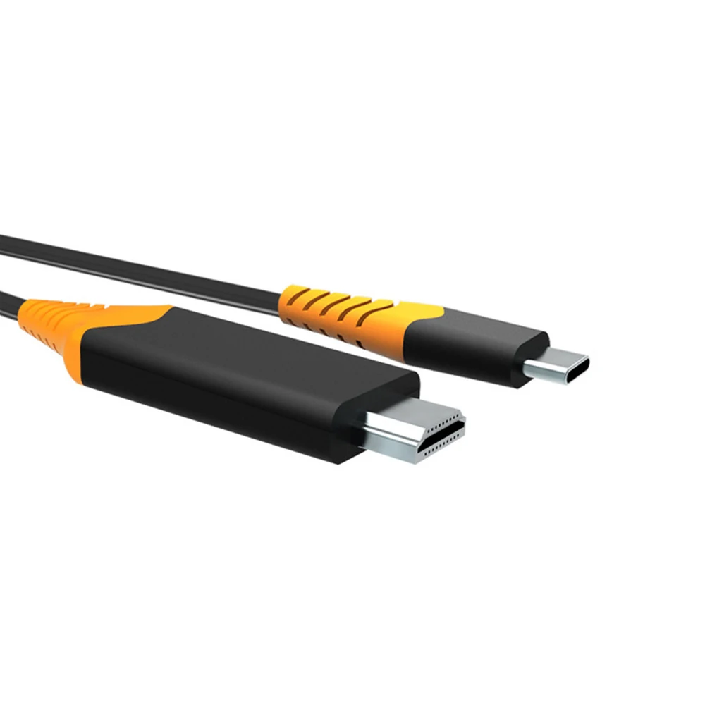 2 м тип-c USB-C конвертировать 4 к HDMI HDTV адаптер кабель Plug and Play дизайн для samsung huawei htc LG microsoft конверсионная линия