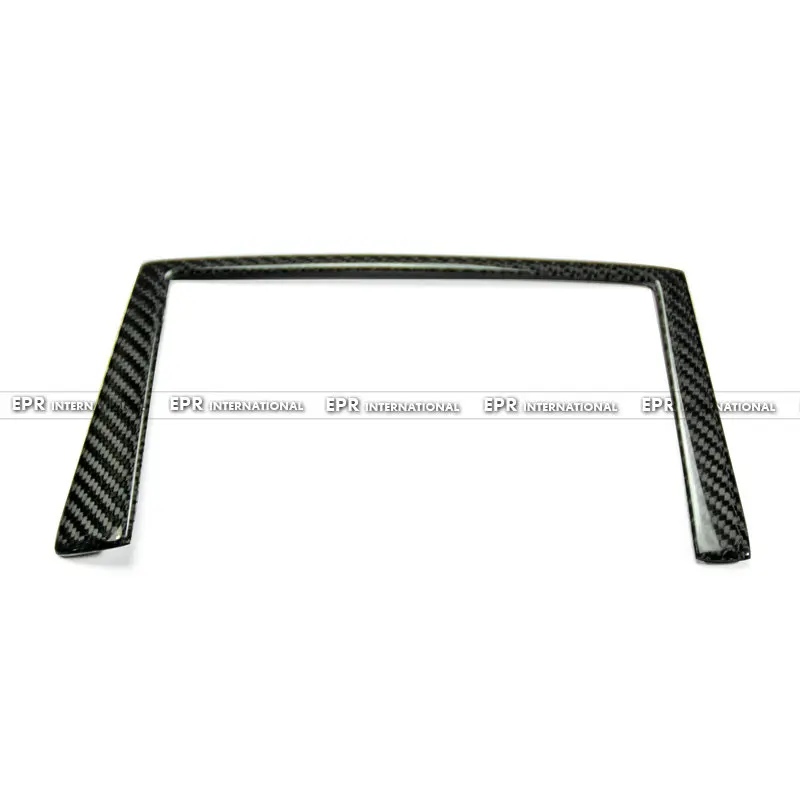 For Nissan R34 GTR Carbon Fiber font b Radio b font Surround Stick On Type RHD