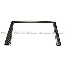 Para Nissan R34 GTR Carbon Fibra Radios surround Stick en tipo RhD fibra interior guarnición Car-styling en stock