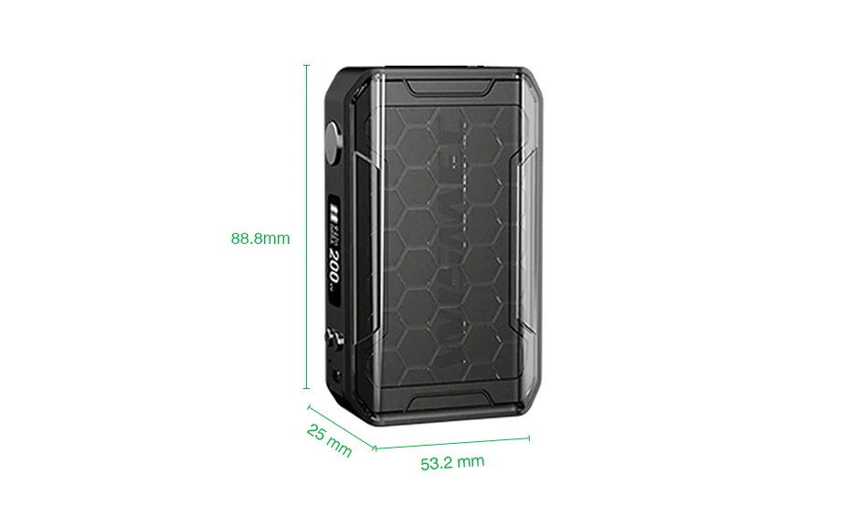 WISMEC SINUOUS V200 200W TC MOD